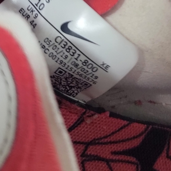 Nike React Men's size 10 Element 55 Ember Glow running & training shoes - Picture 3 of 10